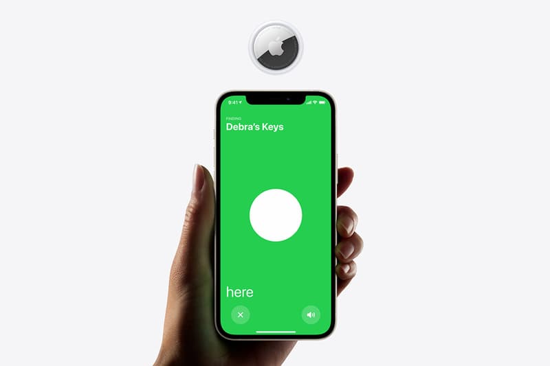 전용 에르메스 액세서리 포함, 애플 에어태그 공개, airtag, 물건 찾기