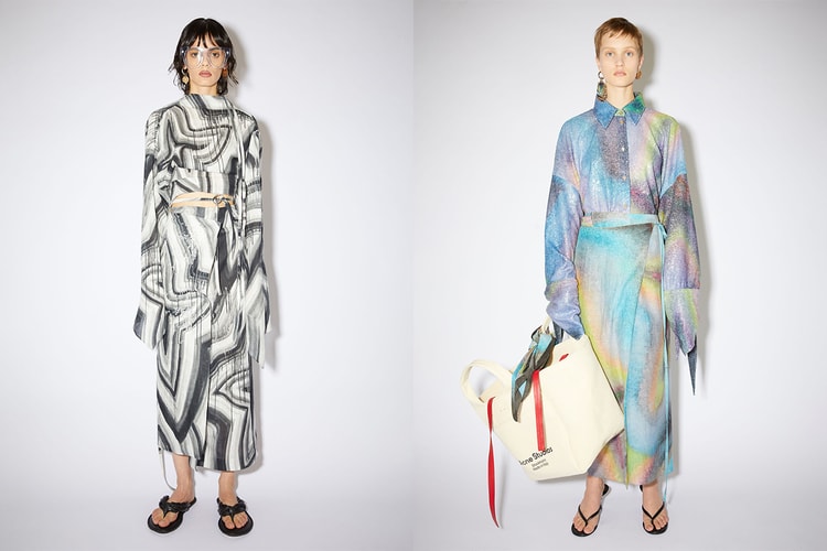 별 모양 아트워크가 수놓아진 벤 퀸 x 아크네 스튜디오 2021년 봄, 여름 컬렉션 출시