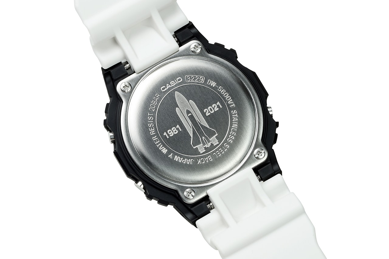 지샥, 나사 우주왕복 프로그램 40주년 기념 DW5600 출시 정보, 컬럼비아호, 손목시계, 워치