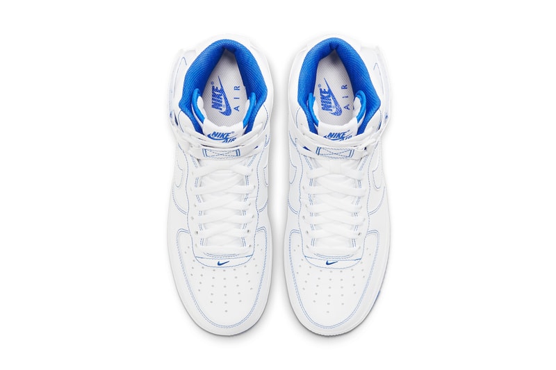 나이키 에어 포스 1 하이 ‘레이서 블루’ 공식 발매 정보, SNKRS