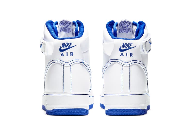 나이키 에어 포스 1 하이 ‘레이서 블루’ 공식 발매 정보, SNKRS
