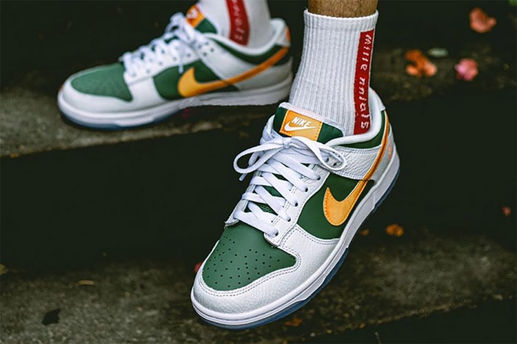 뉴욕 길거리 농구를 위해 제작된 나이키 덩크 로우 'NY vs NY' 실물 사진