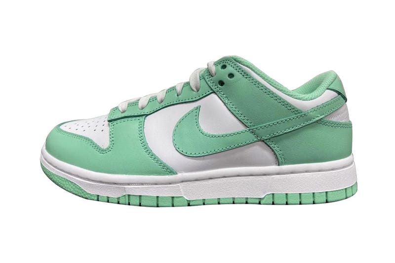 호불호 없을 '민트 맛', 나이키 덩크 로우 '그린 글로우' 실물 사진