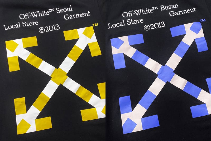 오프 화이트, 한국의 4개 지역 한정 에디션 ‘시티 가먼트’ 티셔츠 출시