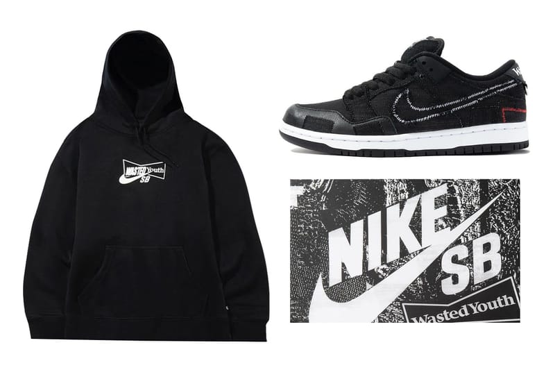 베르디의 웨이스티드 유스 x 나이키 SB 덩크 및 의류 캡슐 컬렉션 추가 발매
