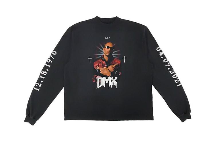 업데이트: 발렌시아가 x 이지 협업 DMX 추모 티셔츠 수익금은 11억 원 이상