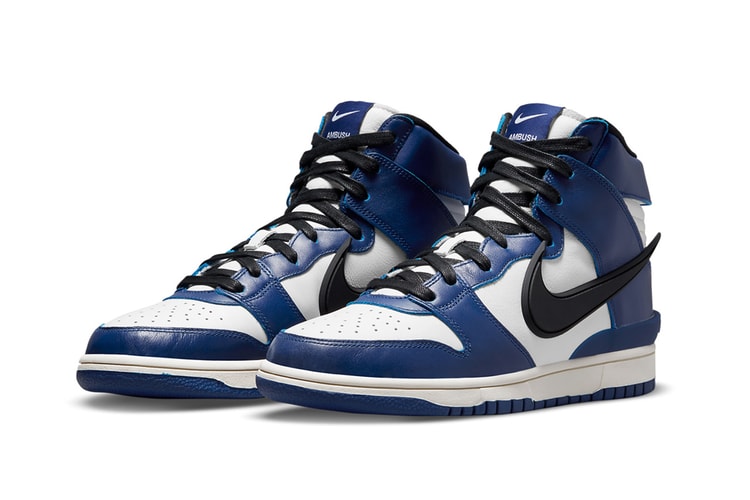 앰부시 x 나이키 덩크 하이 '딥 로얄 블루' 공식 발매일 발표