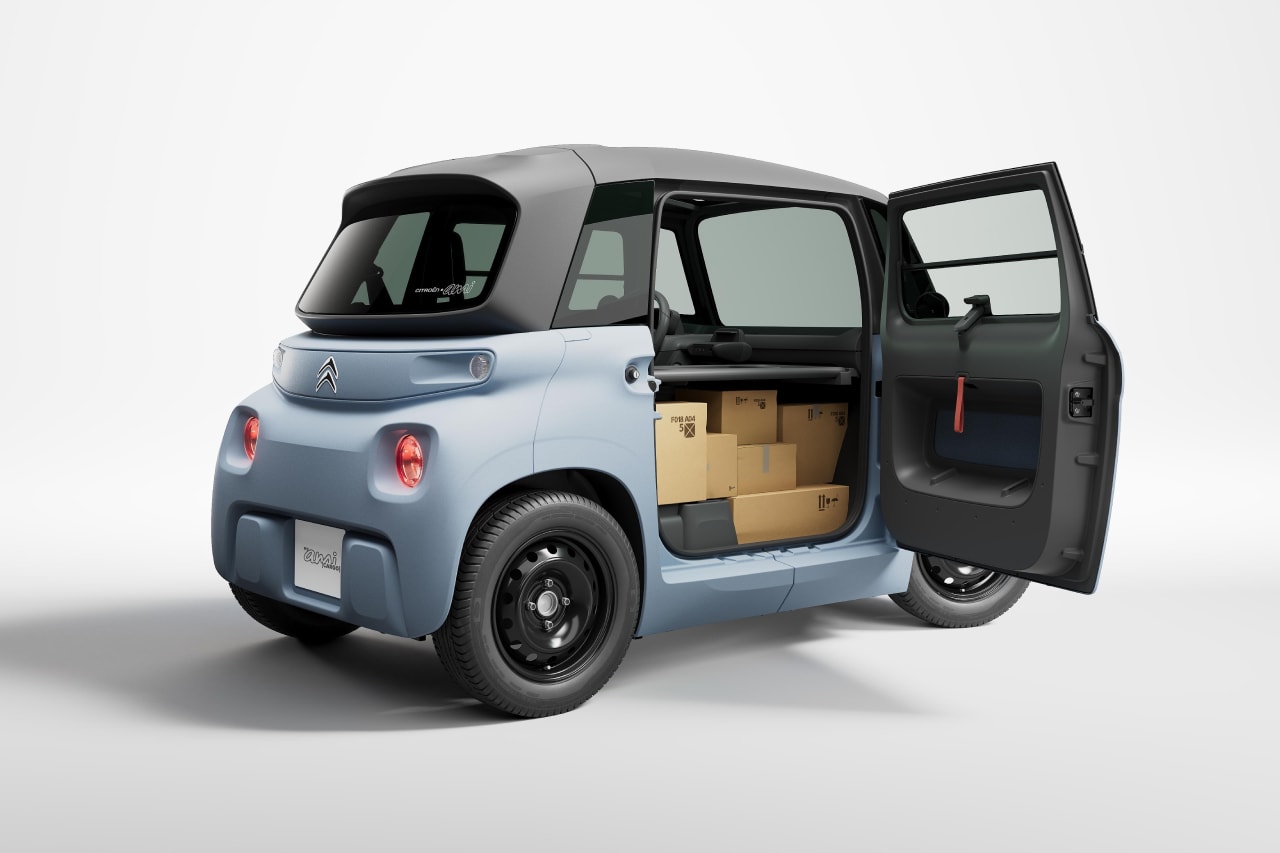 시트로엥, 배달용으로 제작한 2인승 전기차 ‘아미 카고’ 공개, 프랑스 자동차 브랜드
