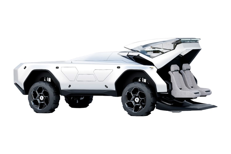 테슬라 사이버트럭에서 영감 받은 화성탐사선의 모습은?