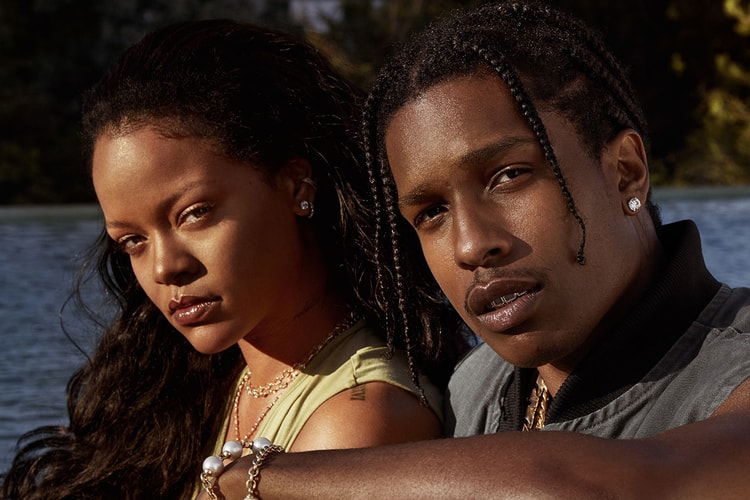 에이셉 라키가 리한나와의 열애설, 새 협업 브랜드의 관해 언급했다