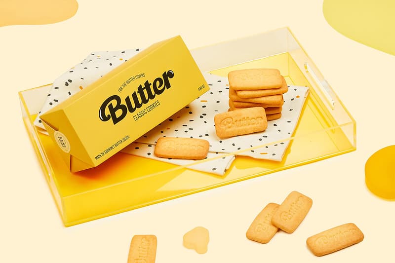 방탄소년단 ‘Butter’ 출시 기념 '버터 쿠키' 등 머천다이즈 출시, BTS, HYBE, Big Hit, 빅히트, 하이브, 뱅 베이커리, 레스큐어