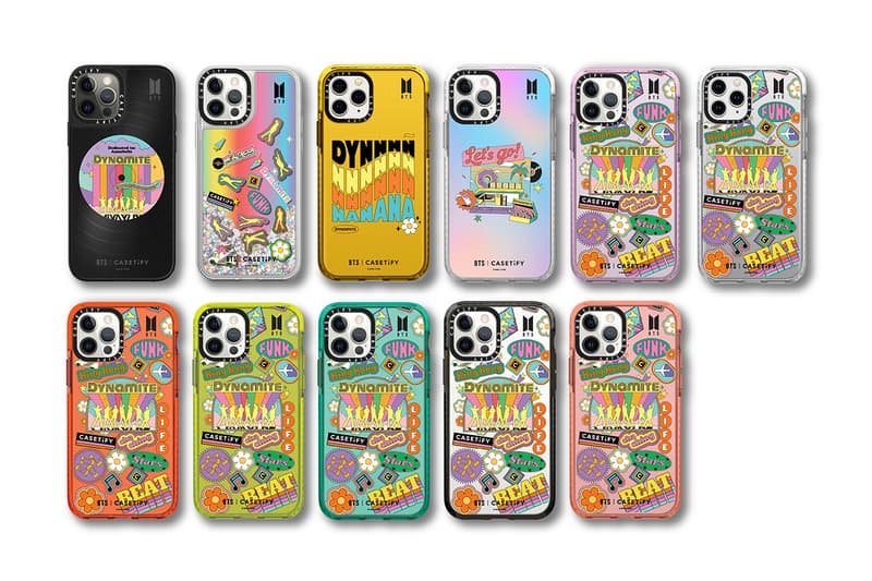 케이스티파이, 방탄소년단 협업 'Dynamite' 컬렉션 출시, 빌보드,
