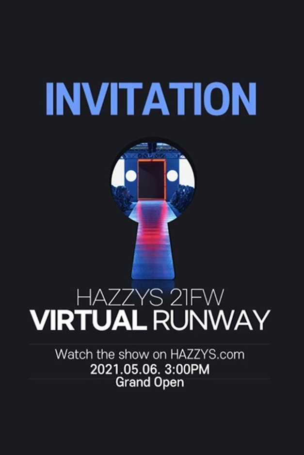 헤지스, 2021 FW 컬렉션 3D 버추얼 런웨이 공개, hazzys