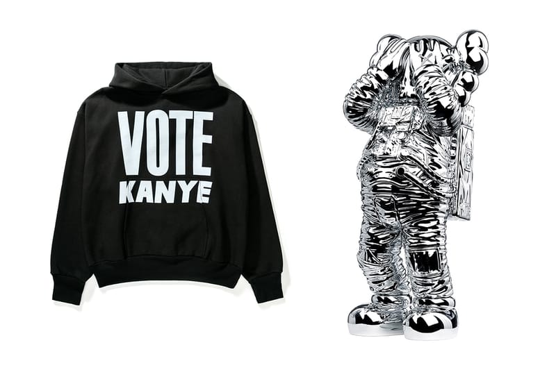 칸예 웨스트 후디, 카우스 피규어 등이 포함된 HBX 아카이브 드롭 리스트