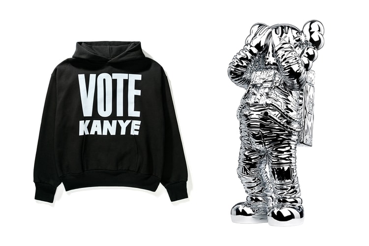 칸예 웨스트 후디, 카우스 피규어 등이 포함된 HBX 아카이브 드롭 리스트