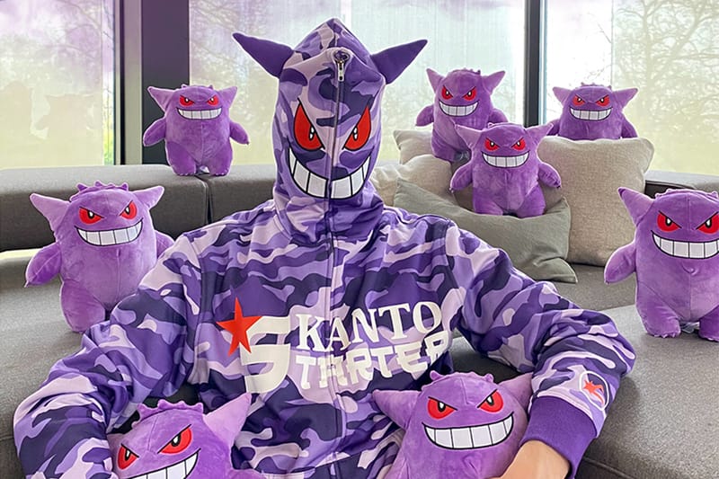 베이프를 떠올리게 하는 ‘포켓몬스터’ 팬텀 후디가 출시됐다