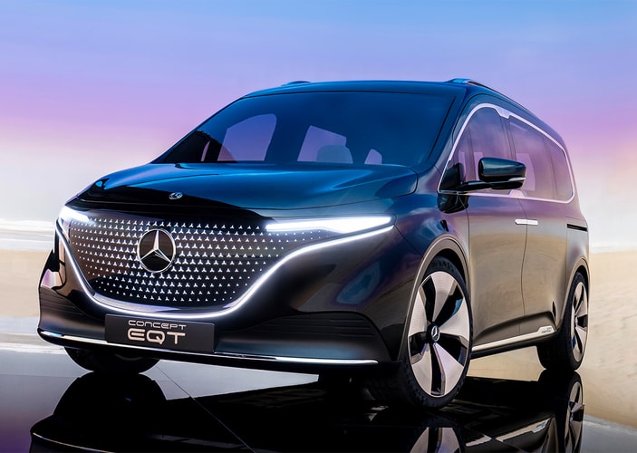 메르세데스-벤츠의 순수 전기 미니밴, ‘콘셉트 EQT’ 공개