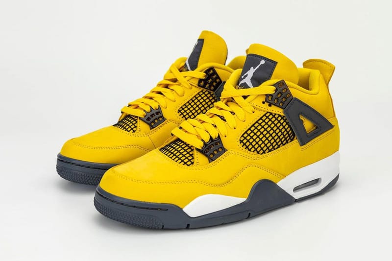 올여름 출시될 나이키 에어 조던 4 ‘라이트닝’의 실물 상세 사진