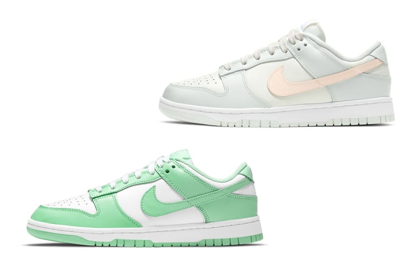 나이키 덩크 로우 ‘베얼리 그린’ & ‘그린 글로우’ 국내 출시