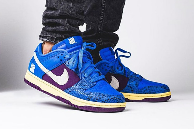 언디피티드 x 나이키 덩크 로우 실착 및 실물 사진 공개