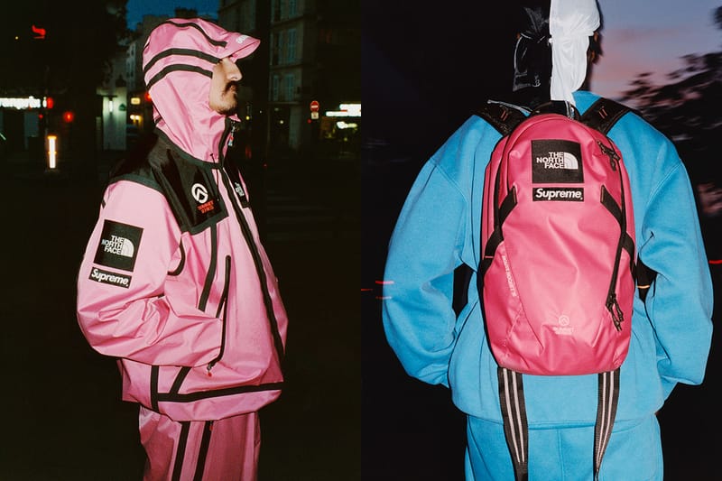 악천후에도 견딜 수 있는 노스페이스 x 슈프림 2021 여름 컬렉션 룩북 및 출시 정보