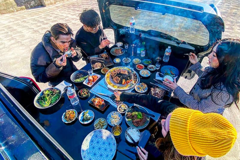 언제 어디서나 삼겹살 파티 가능한 ‘코리안 바베큐 카’가 있다? 크리스 오, 고기 구이, 갈비