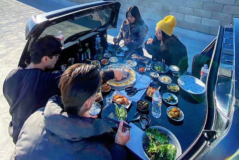 언제 어디서나 삼겹살 파티 가능한 ‘코리안 바베큐 카’가 있다? 크리스 오, 고기 구이, 갈비