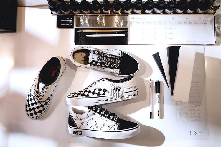 반스, 모나미와 함께한 풋웨어 컬렉션 출시 정보