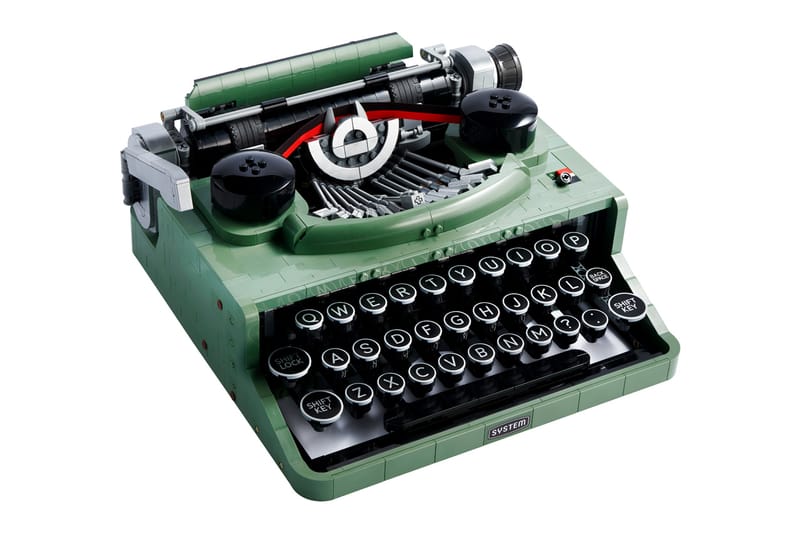 빈티지 타자기의 모습을 그대로 복원한 ‘레고 타자기’가 출시된다