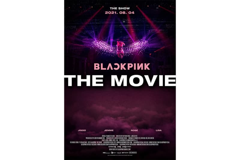 블랙핑크 데뷔 5주년 기념 영화, ‘블랙핑크 더 무비’ 국내 개봉일 확정, YG 엔터테인먼트, 4+1 PROJECT, 지수, 제니, 로제, 리사