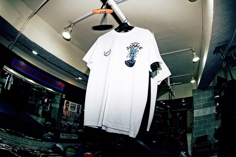 AOMG의 어보브 스토어, '코리안 좀비' 정찬성 공식 머천다이즈 출시