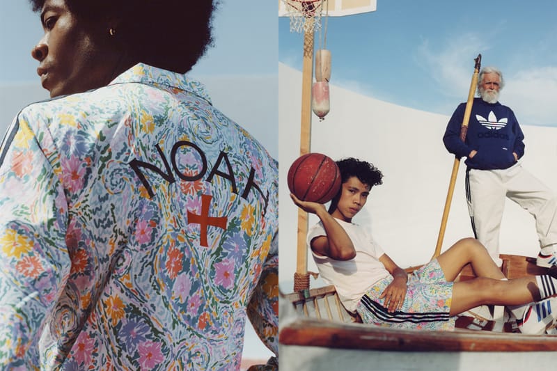 화사한 여름을 위한, 노아 x 아디다스 오리지널스 협업 컬렉션 룩북