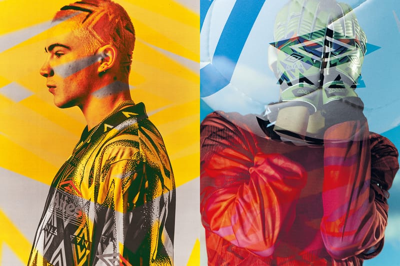 축구 및 개버 음악에서 영감을 얻은, 에리즈 x 엄브로 캡슐 컬렉션 출시 정보