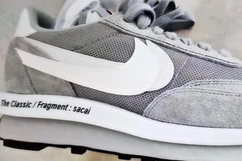 프라그먼트 디자인 x 사카이 x 나이키 LD와플 ‘그레이’ 컬러웨이 실물 유출