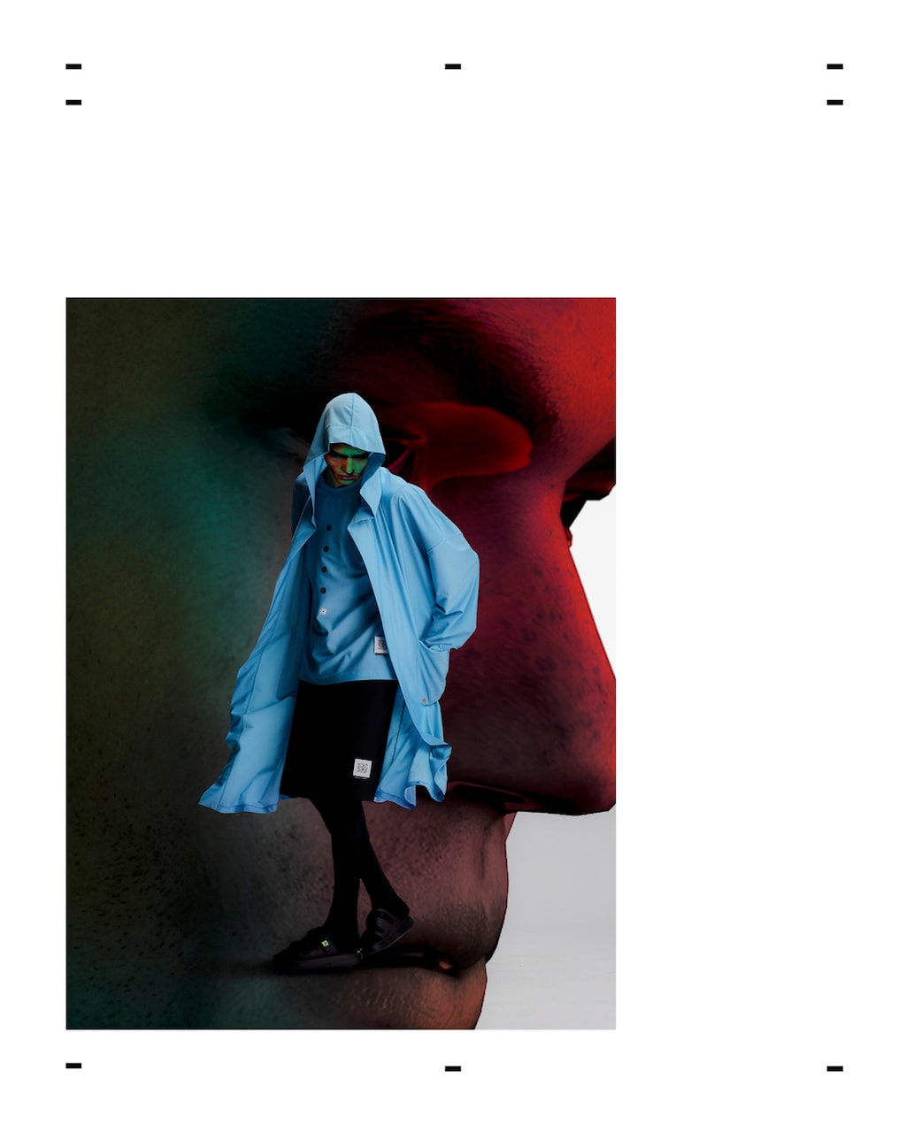 실용성의 미학, 후미토 간류 2022 SS 컬렉션 룩북 공개, 패션 브랜드, 패션위크, 디키즈, 협업 재킷, 후디, 라이더 재킷