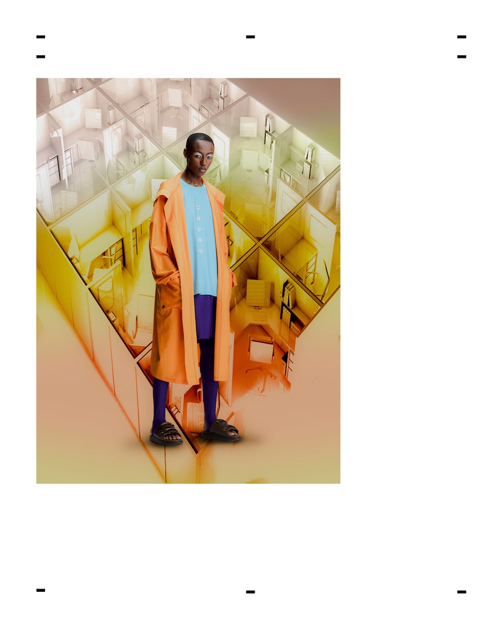 실용성의 미학, 후미토 간류 2022 SS 컬렉션 룩북 공개, 패션 브랜드, 패션위크, 디키즈, 협업 재킷, 후디, 라이더 재킷