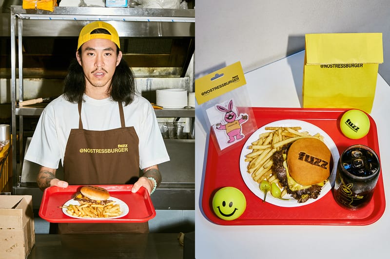 퍼즈 x 노스트레스버거, 의류와 앞치마, 컵 등으로 구성된 협업 컬렉션 출시