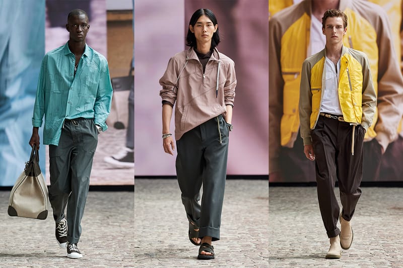 휴식과 자유를 향한 열망, 에르메스 2022 SS 남성복 컬렉션 공개