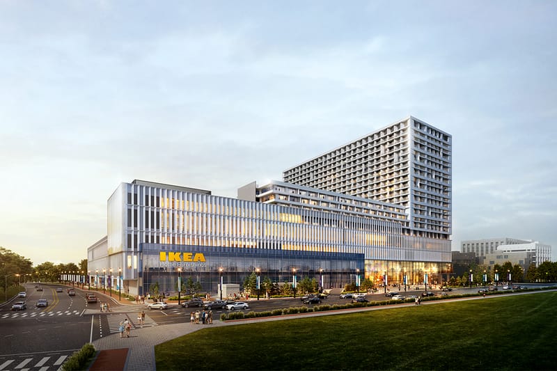 서울 내 첫 이케아 매장이 공사에 들어갔다