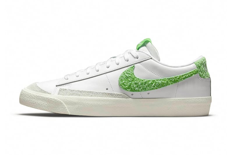 잔디 스우시를 심은, 나이키 블레이저 로우 ‘풋볼’ 출시