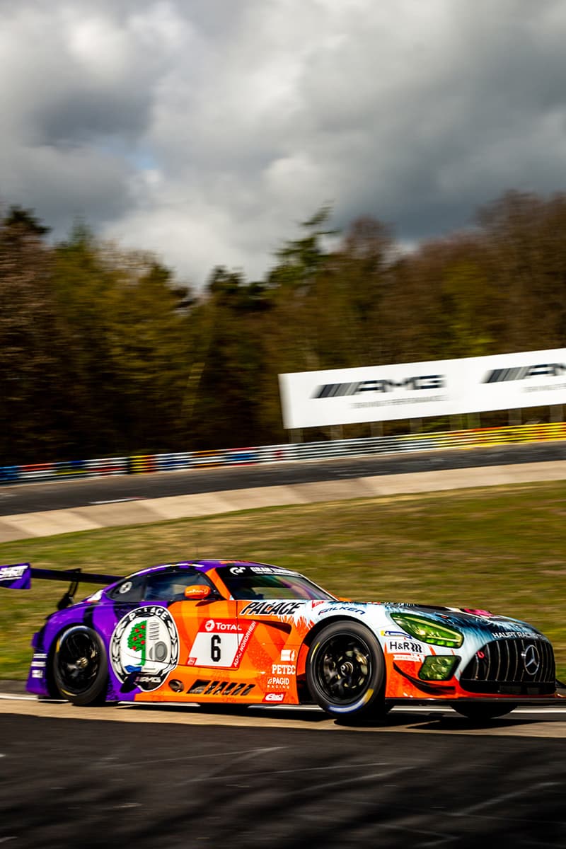 팔라스 x 메르세데스-AMG 협업 스포츠카 및 의류 캡슐 공개, AMG GT3, 뉘르부르크링 24시 내구레이스