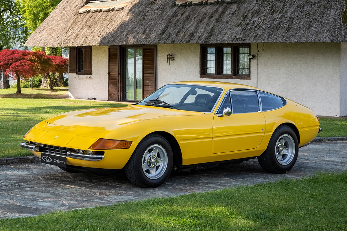1973년식 '페라리 365 GTB/4 데이토나'가 경매에 올랐다, 레이싱카