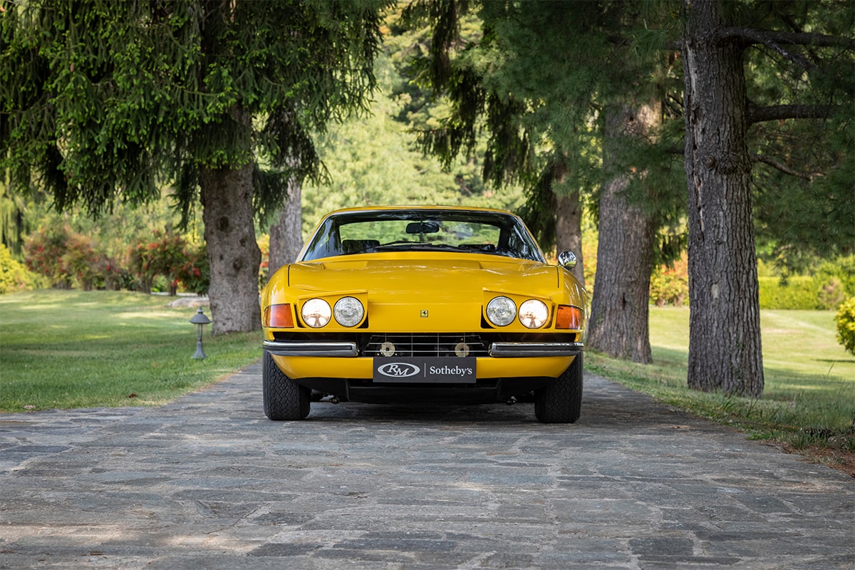 1973년식 '페라리 365 GTB/4 데이토나'가 경매에 올랐다, 레이싱카