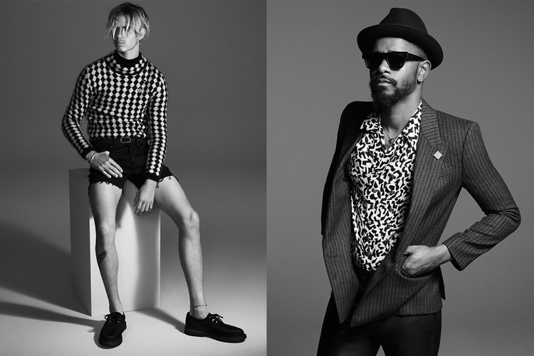 로미오 베컴이 등장하는 생 로랑 2021 가을, 겨울 컬렉션 캠페인