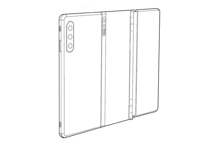 삼성전자, 세 번 접는 '트리플 폴더폰' 특허 제출했다