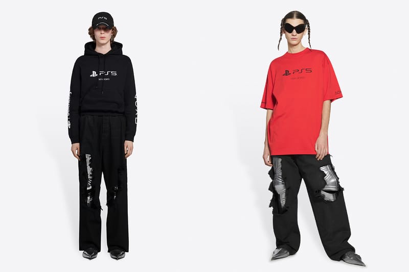 소니 플레이스테이션 5 x 발렌시아가 머천다이즈 3종 출시 정보
