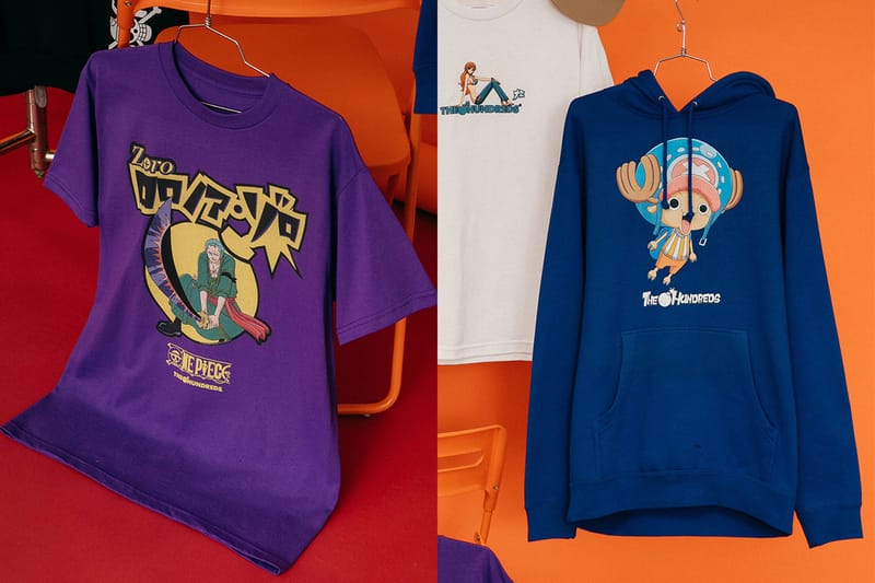 밀집모자 일당이 그려진 '원피스' x 더 헌드레즈 캡슐 컬렉션 출시 정보