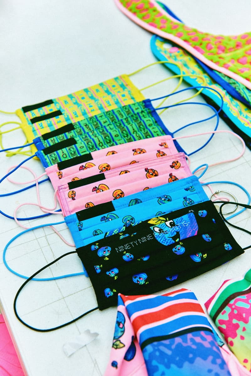 단독: 바조우의 99%IS- 컬렉션 vol.16 'OUR STORY WiLL BE HISTORY' 룩북 촬영 현장, 업사이드다운 신발끈, 액세서리