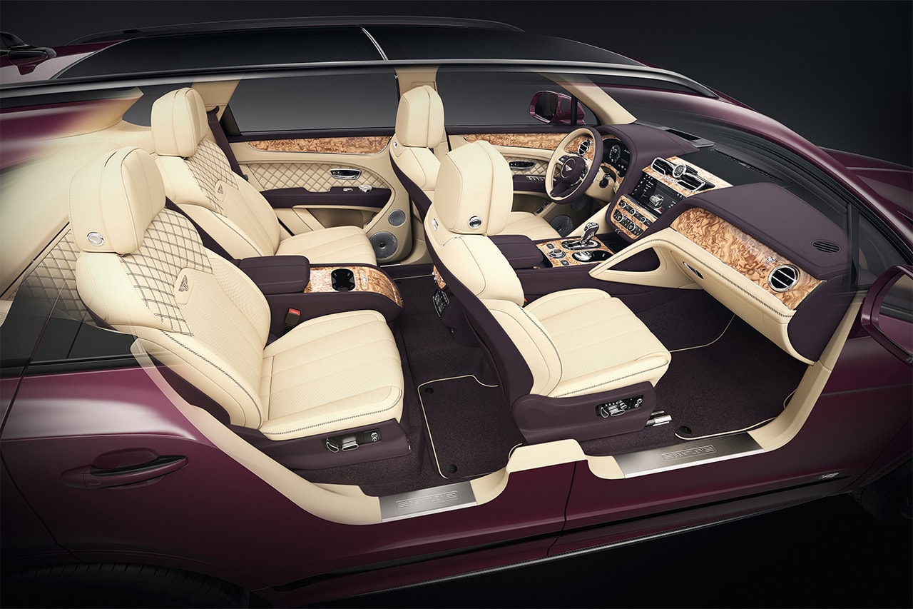 벤틀리 비스포크 브랜드 ‘뮬리너’의 1천 번째 모델, 보랏빛 ‘벤테이가’ 공개, SUV, 럭셔리카