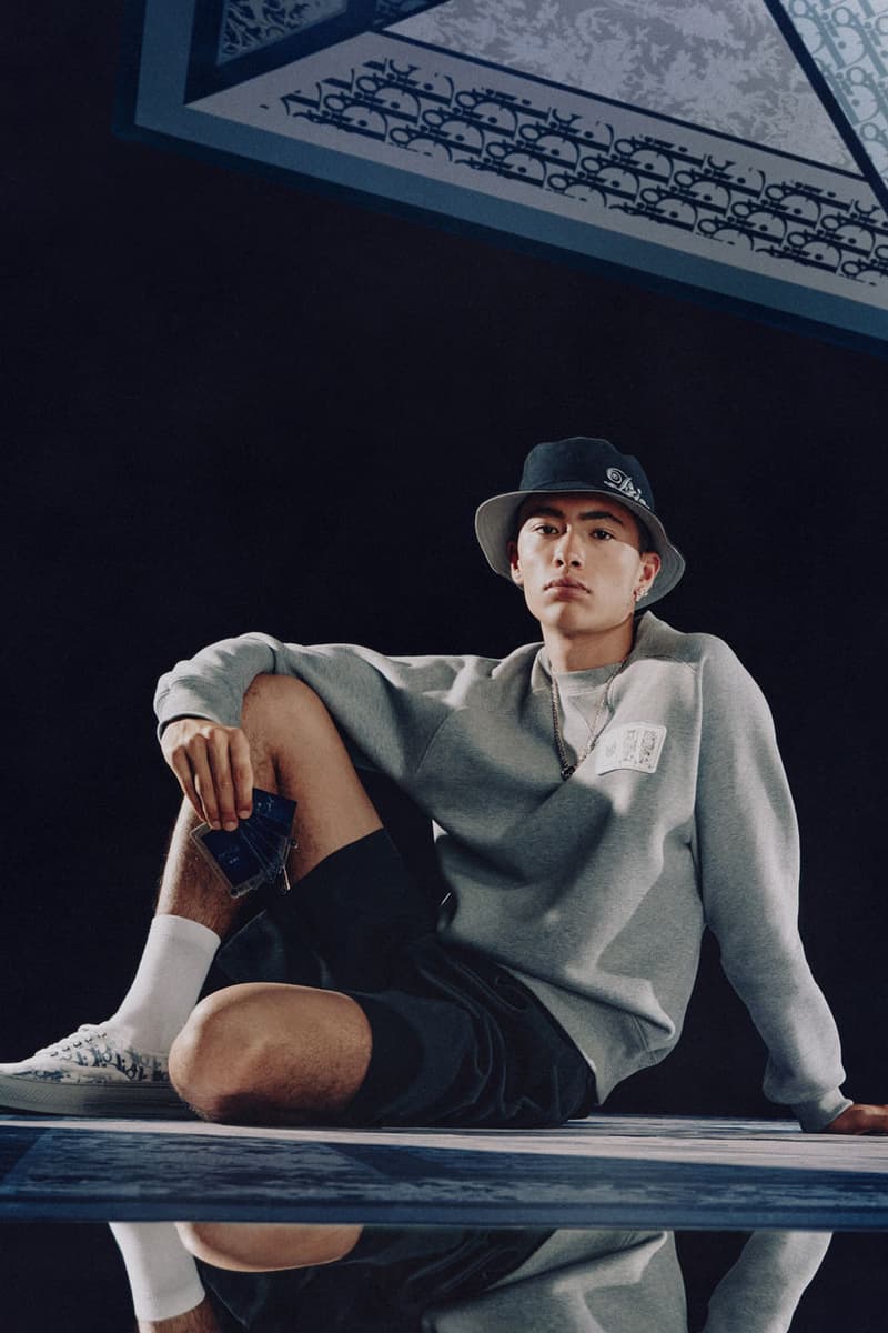 케니 샤프 x 디올, ‘카드 게임’을 테마로 한 협업 캡슐 컬렉션 출시, 킴 존스, B23